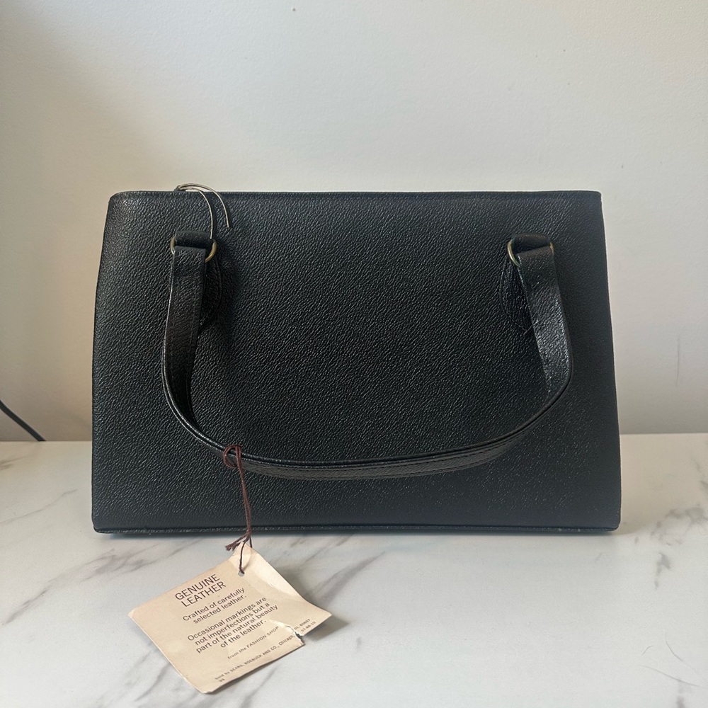 Vintage Sears Leather Handbag